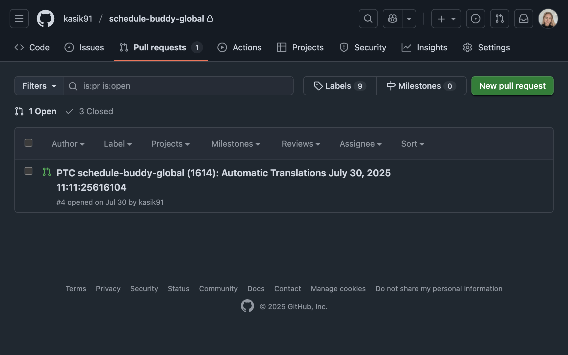 PTC sends translations via a merge request