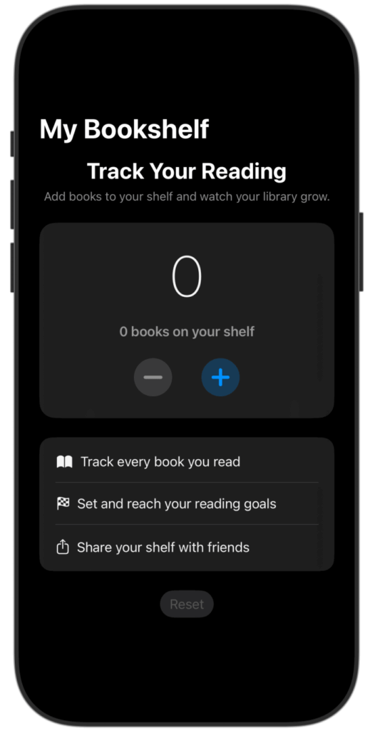 App de demostración para iOS