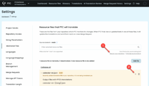 Rescanning the repository for new files